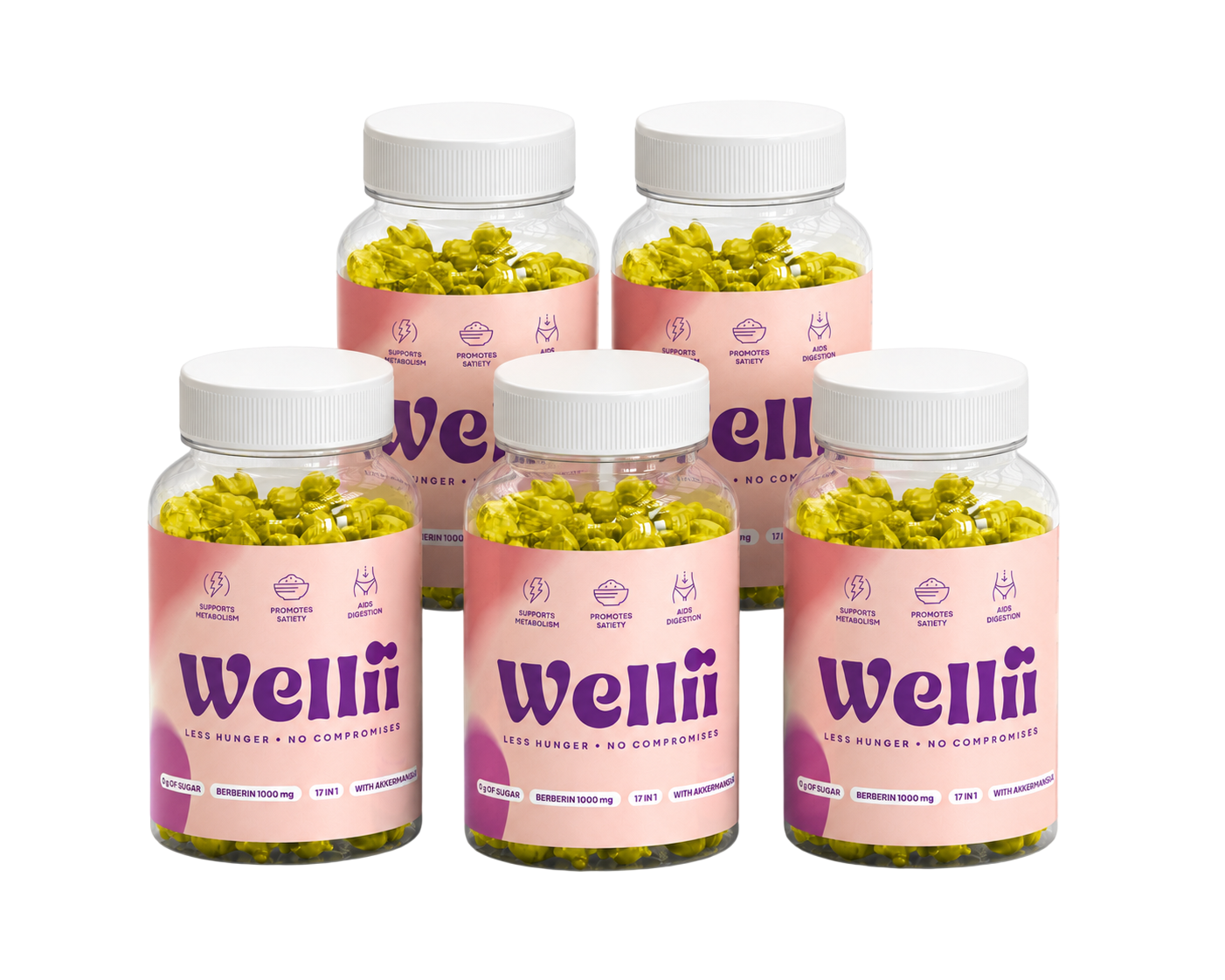 5 balení — Wellii gumíky